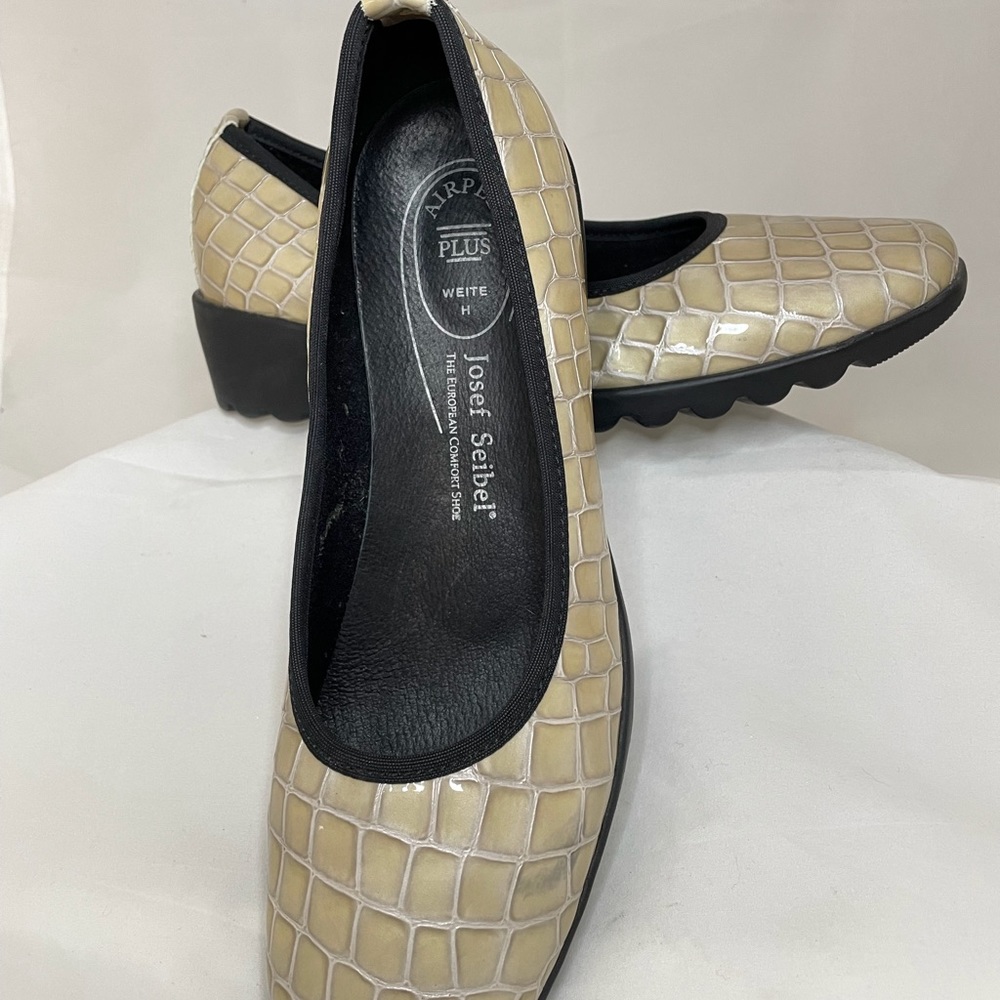 Joseph Seibel Airpad Crock Leather 37.5 7-7.5 new